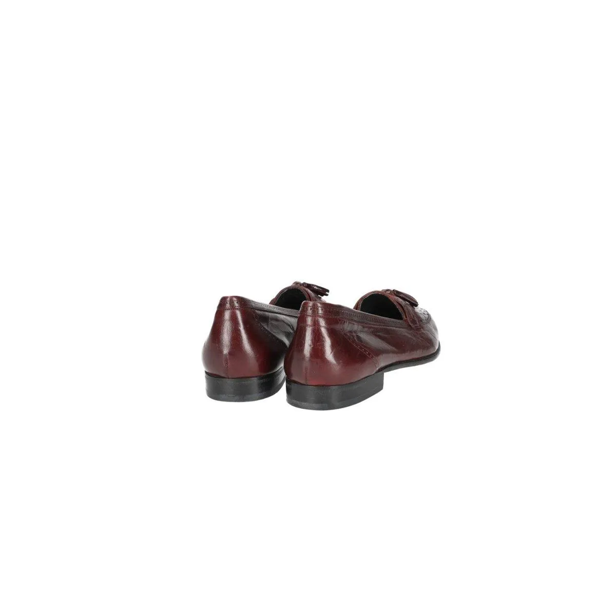 Adolfo Tassel Formal Slip Ons Formal Burgundy Colour For Men