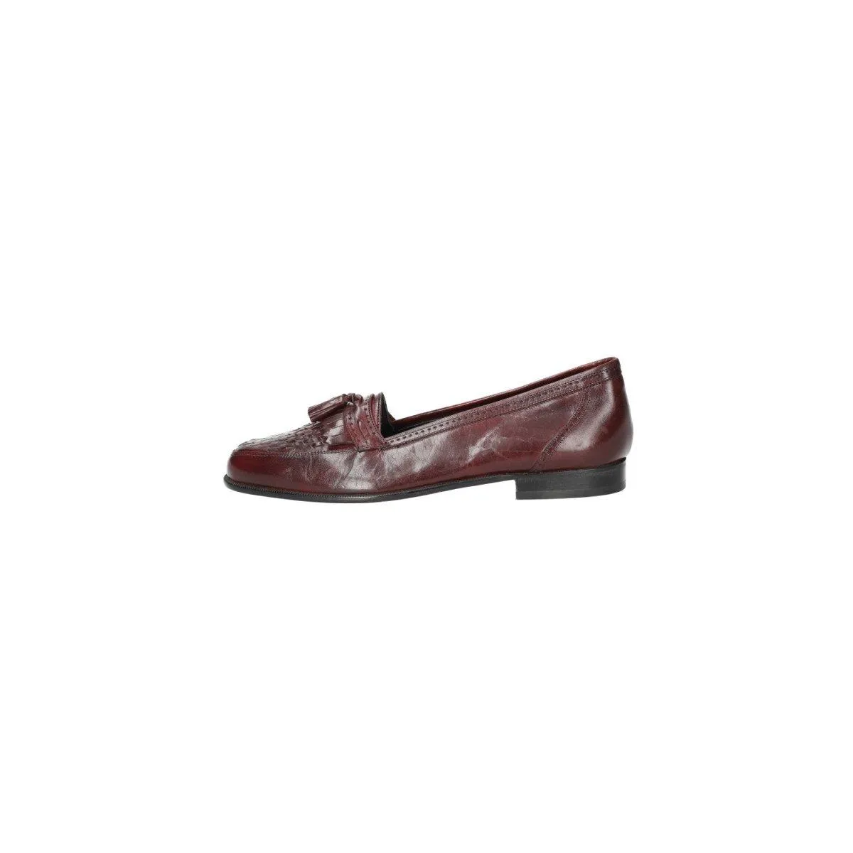 Adolfo Tassel Formal Slip Ons Formal Burgundy Colour For Men