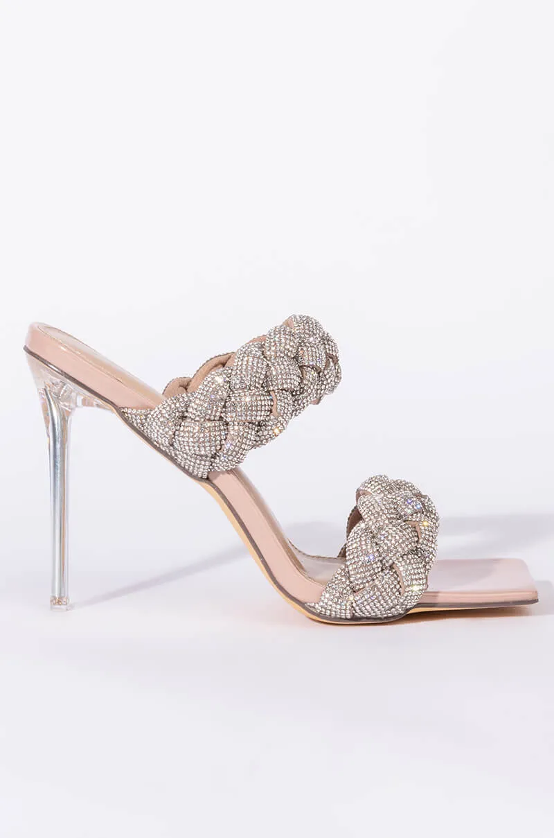 AZALEA WANG IT WAS ALL A DREAM STILETTO SANDAL IN NUDE