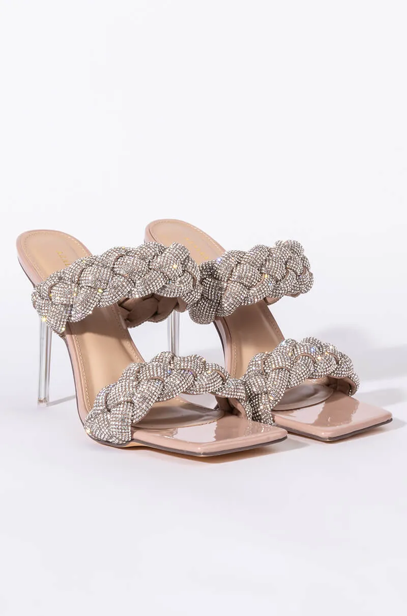 AZALEA WANG IT WAS ALL A DREAM STILETTO SANDAL IN NUDE