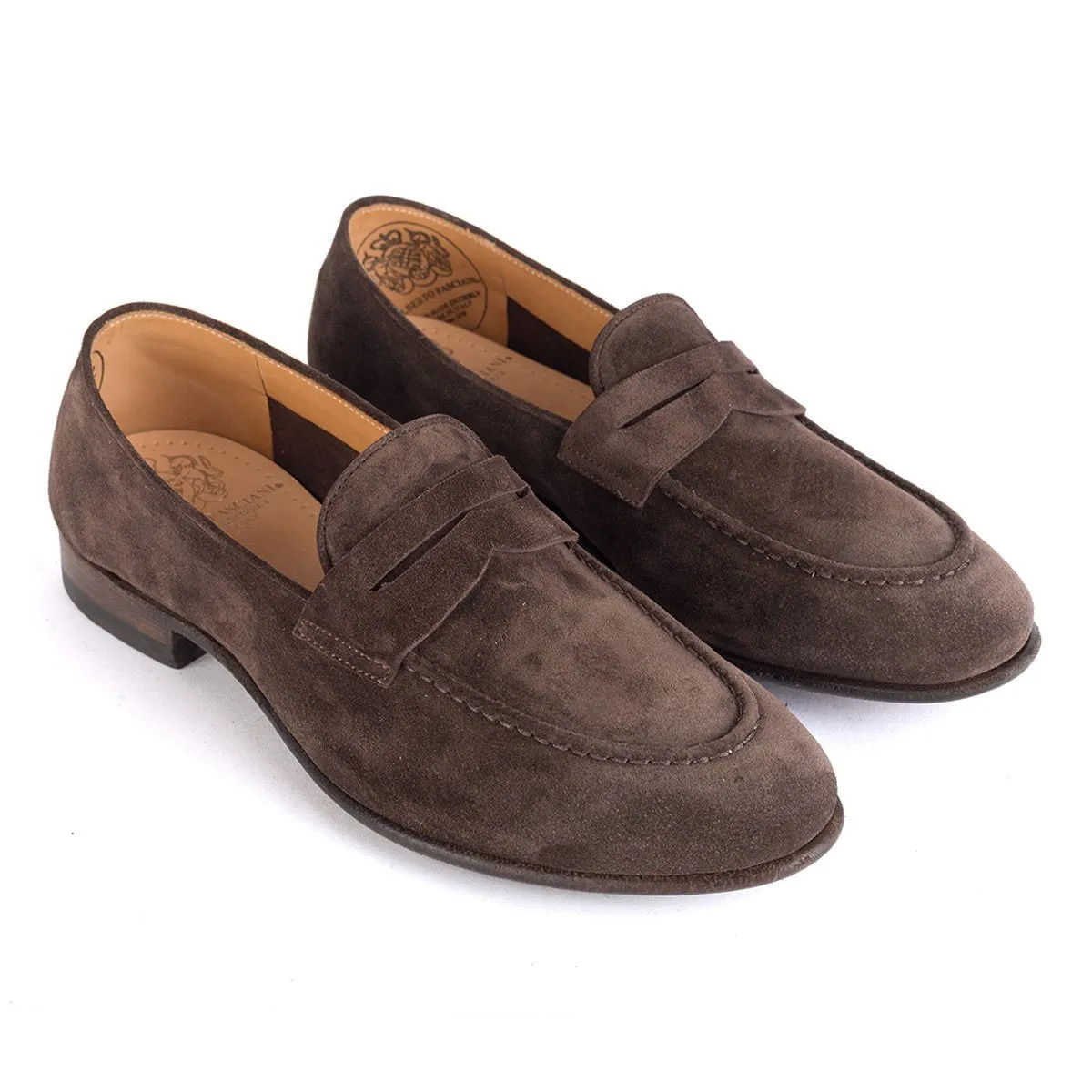 BRENDA 60038<br>Espresso brown loafers