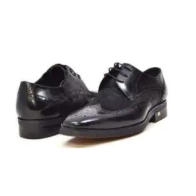 British Walkers Charles Men's Black Leather Oxford Loafers