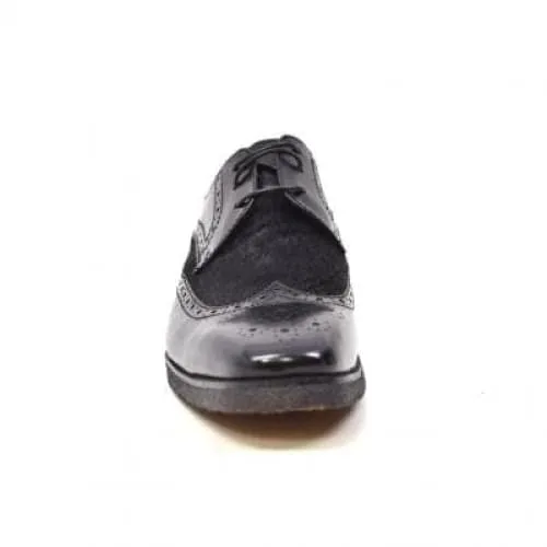 British Walkers Charles Men's Black Leather Oxford Loafers