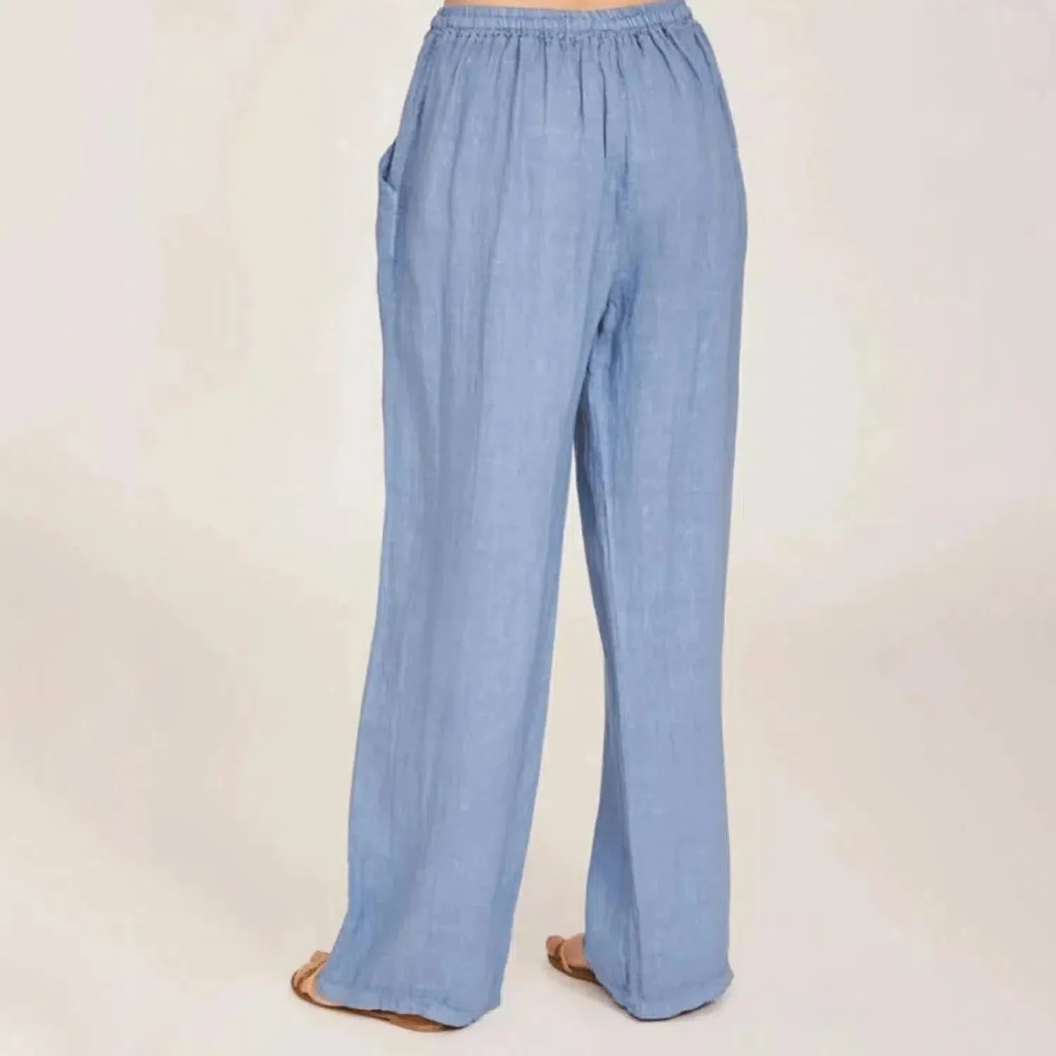 Camora – Loose fit – Linen trousers