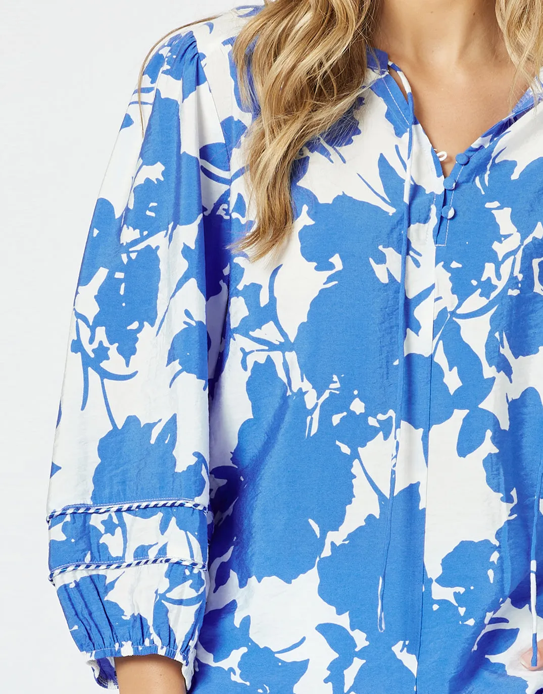 Florida Blouse - Blue