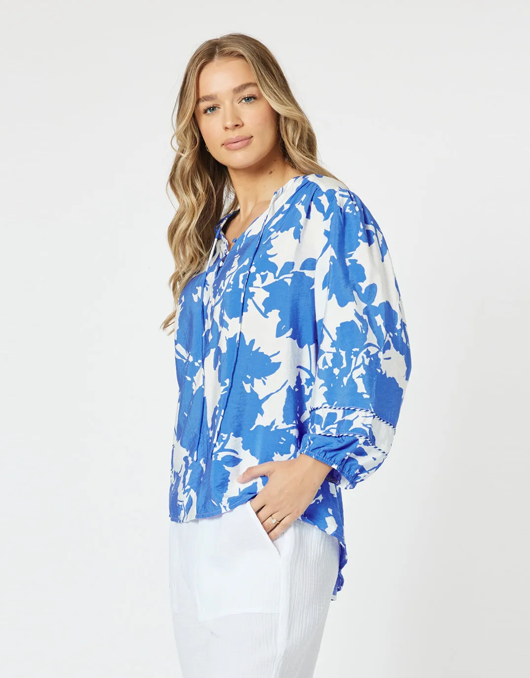 Florida Blouse - Blue