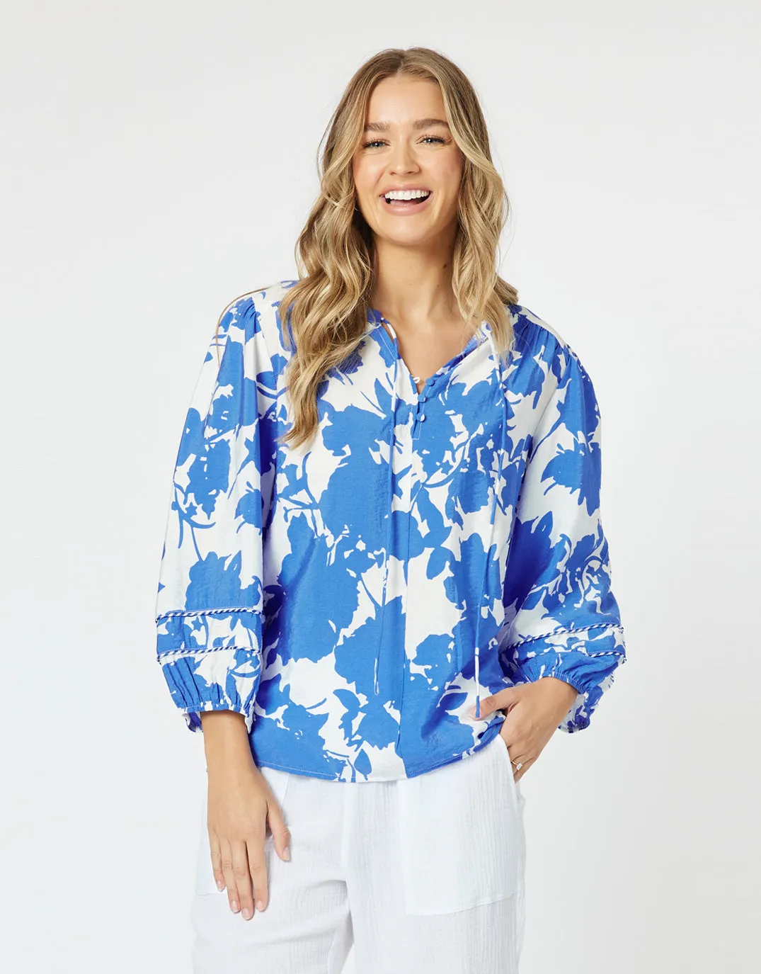 Florida Blouse - Blue