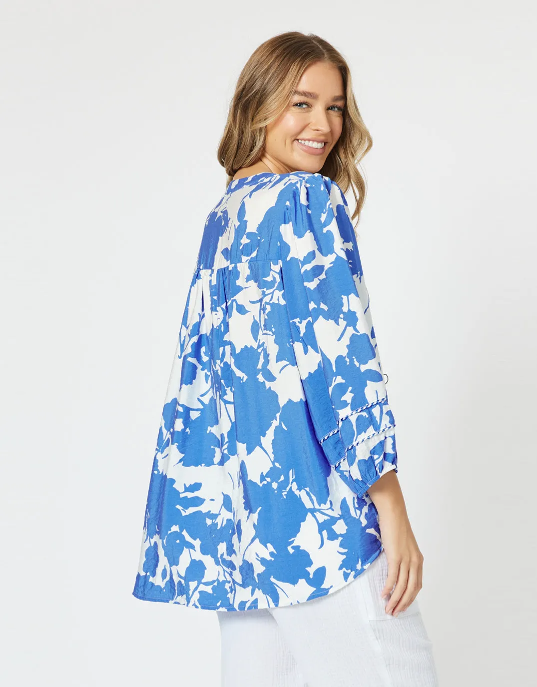 Florida Blouse - Blue