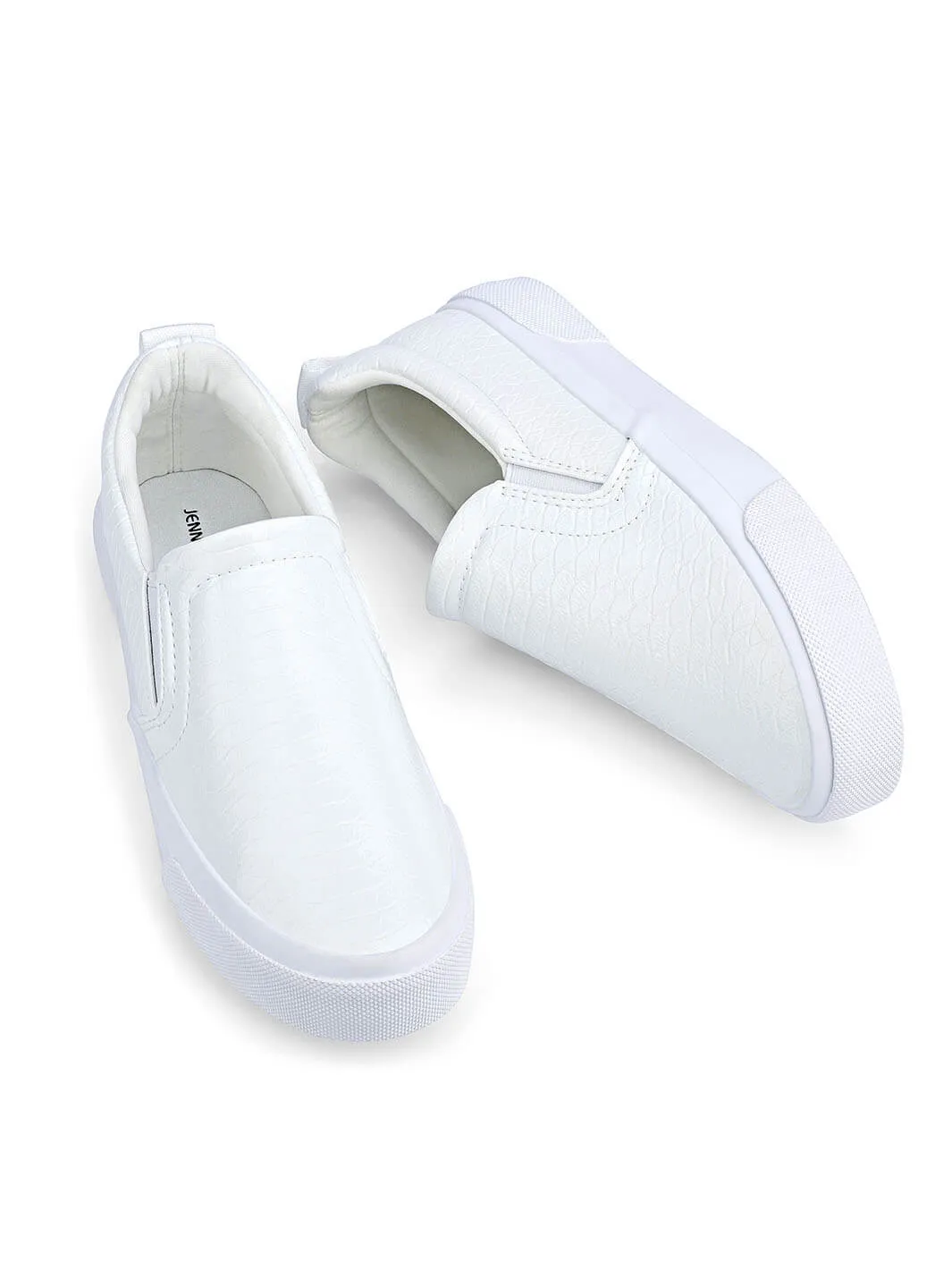 JENN ARDOR Women Classic Slip-On Sneakers