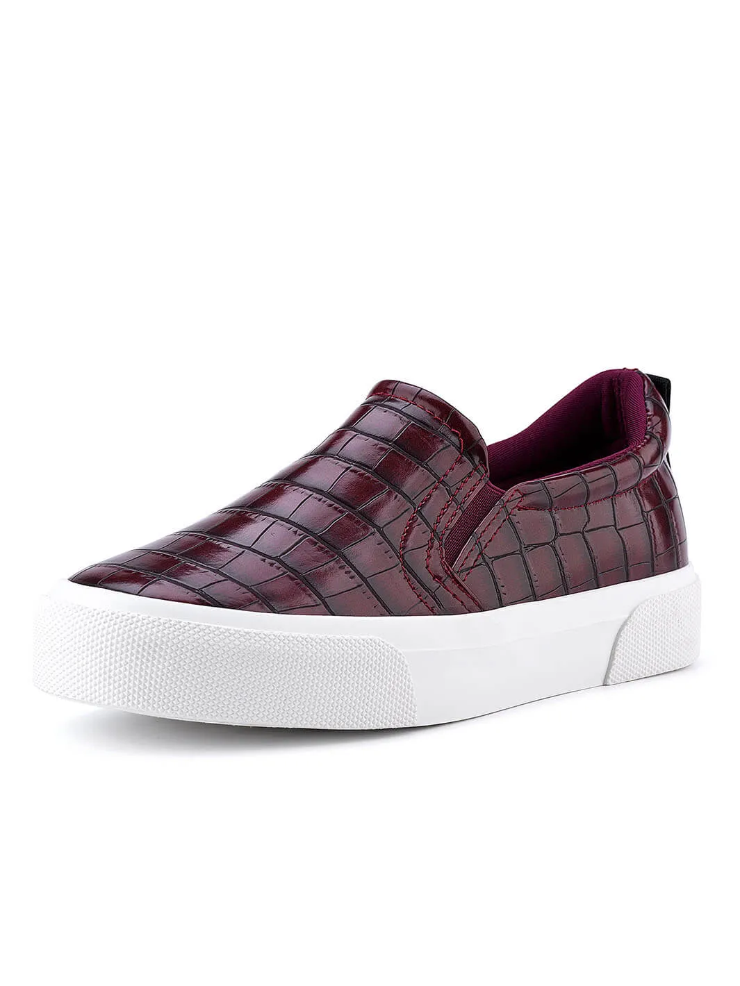 JENN ARDOR Women Classic Slip-On Sneakers