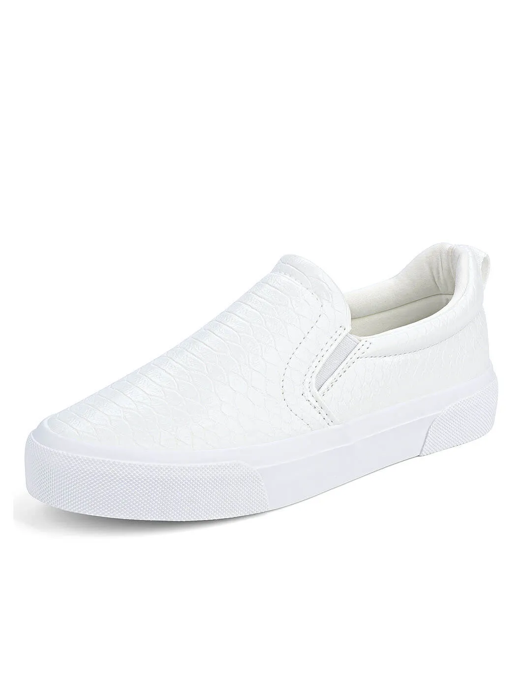 JENN ARDOR Women Classic Slip-On Sneakers