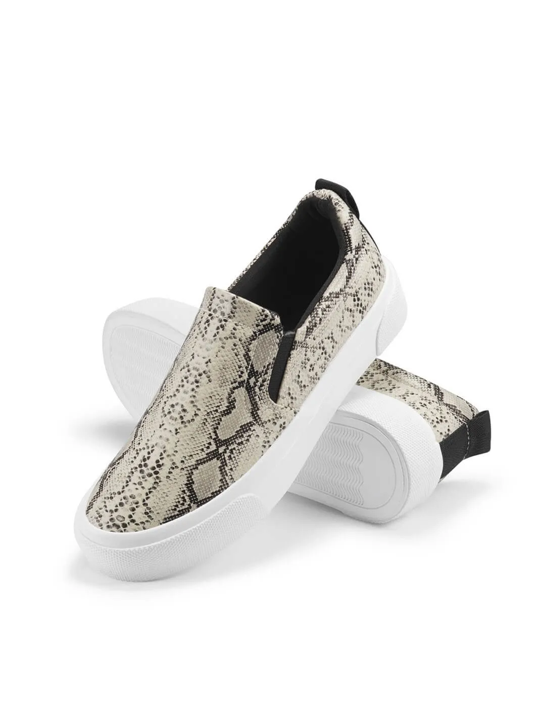 JENN ARDOR Women Classic Slip-On Sneakers