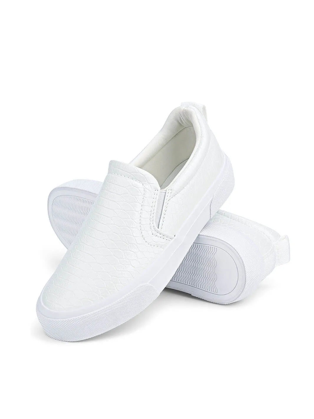 JENN ARDOR Women Classic Slip-On Sneakers