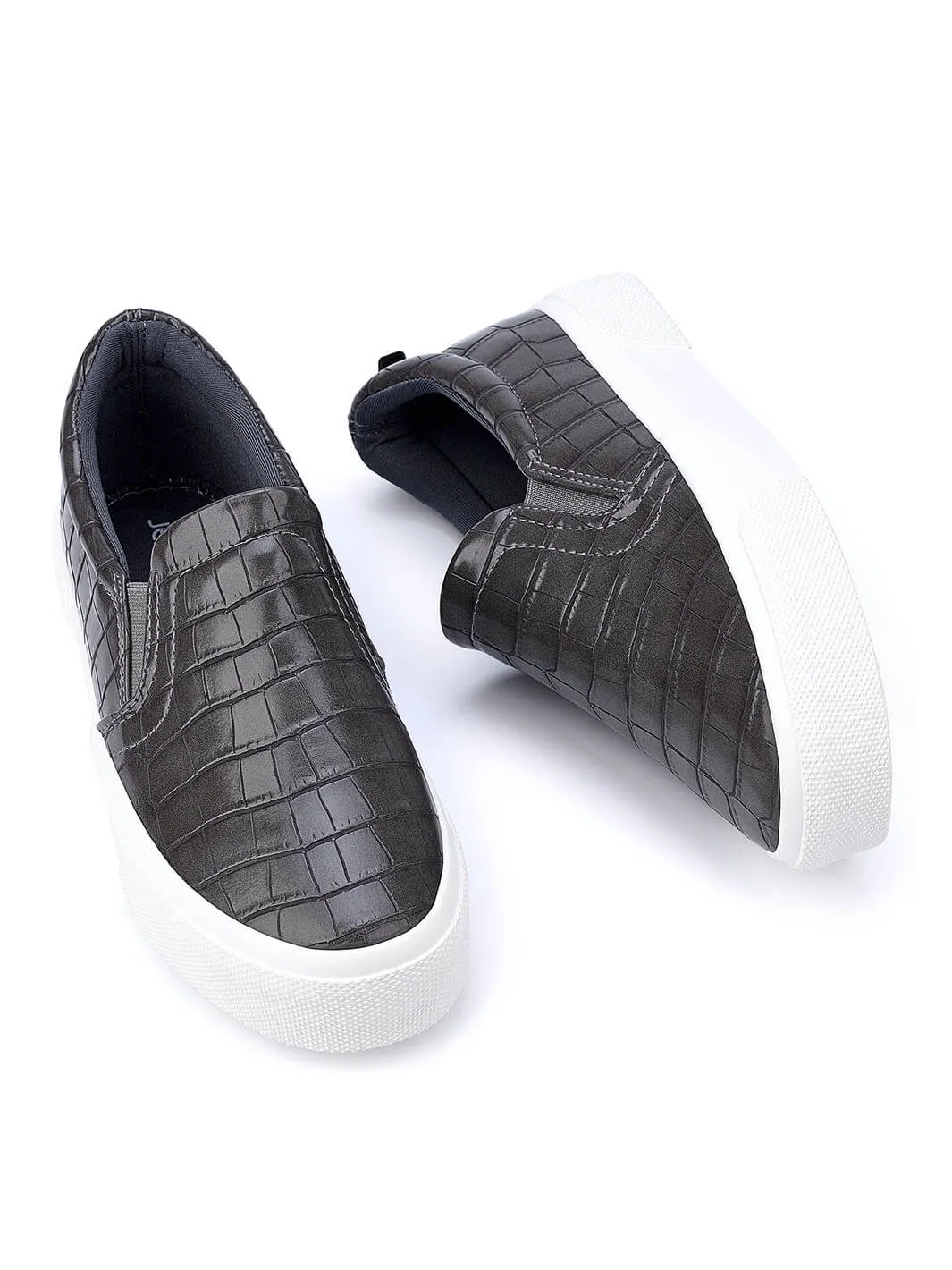 JENN ARDOR Women Classic Slip-On Sneakers