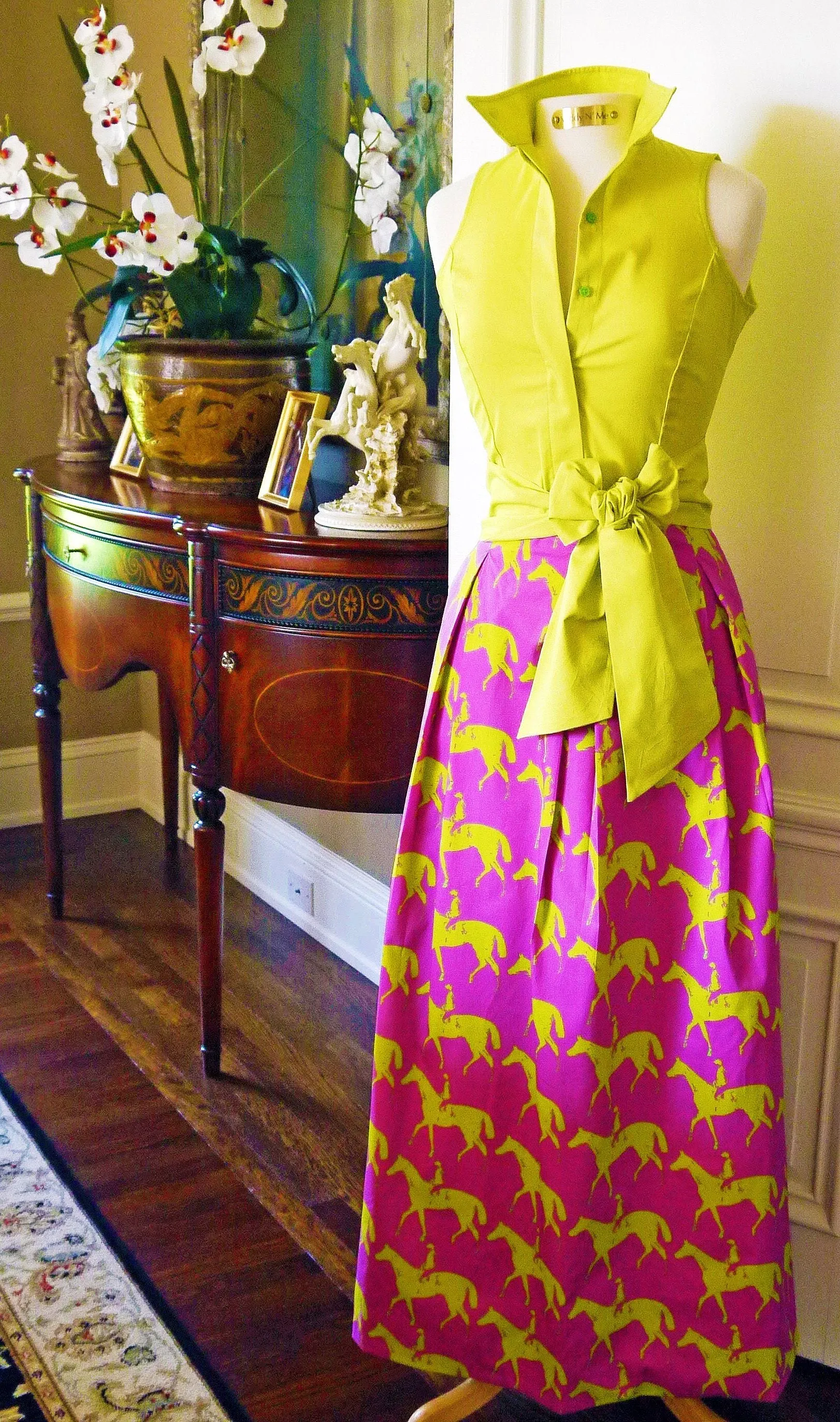 KELSO SKIRT IN ORCHID