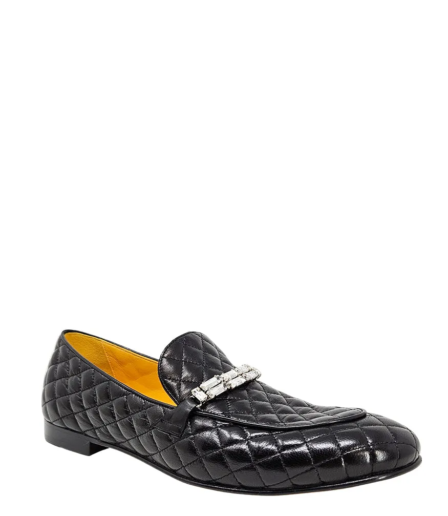 Madison Maison™  Black Quilted Flat Loafer