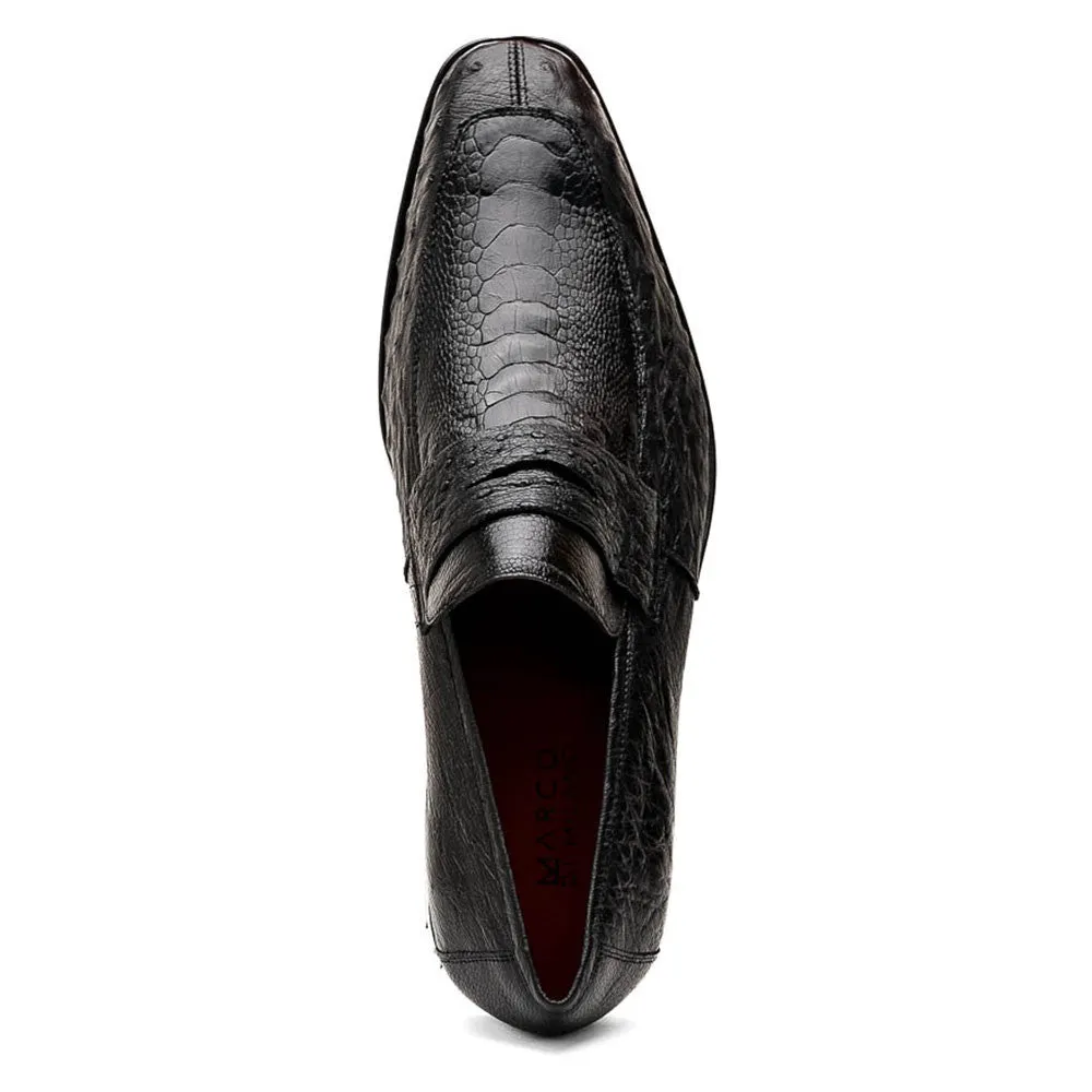 Marco Di Milano Fangio Black Penny Loafers