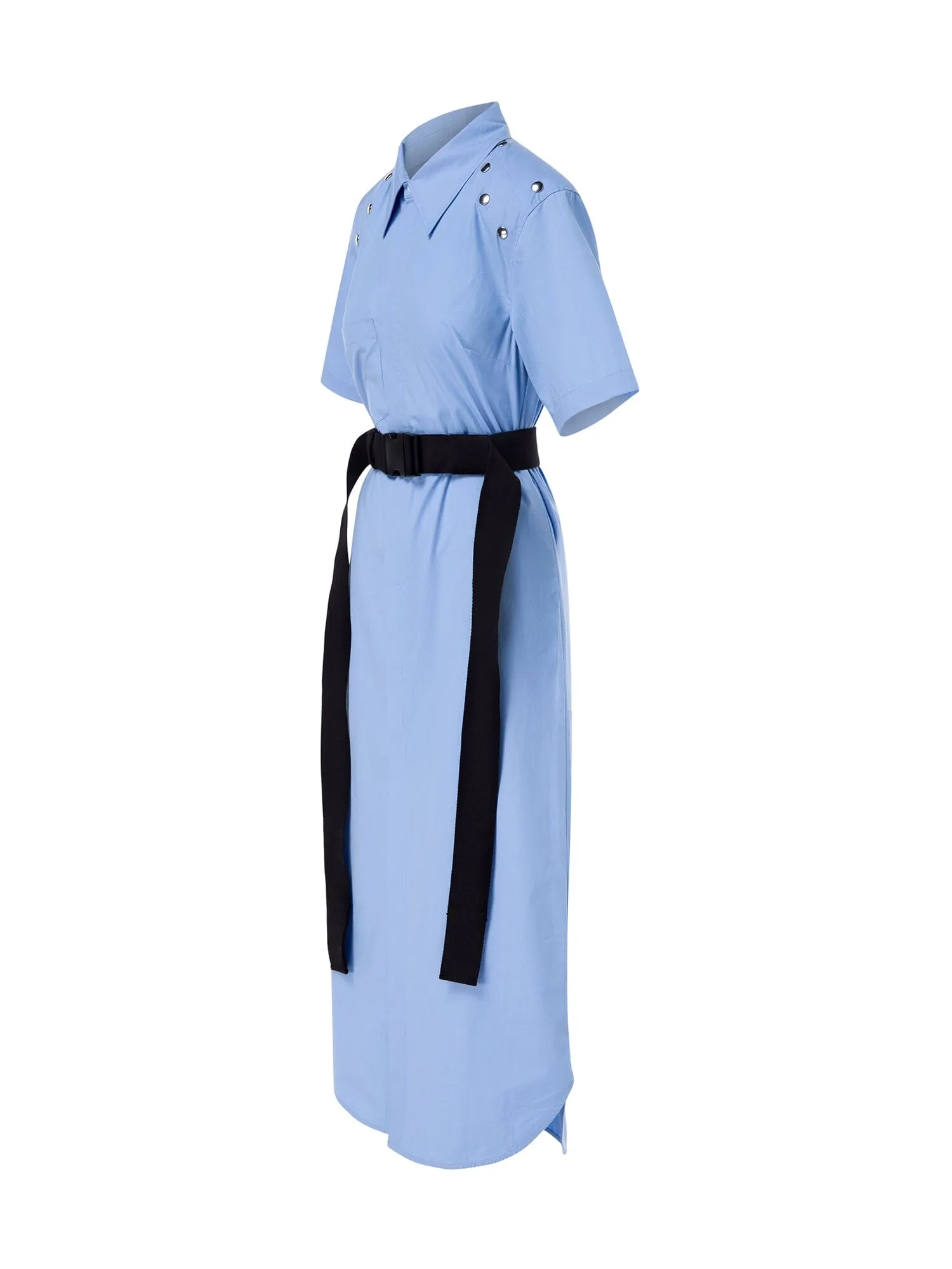 Meet Shirt Dress Light Blue