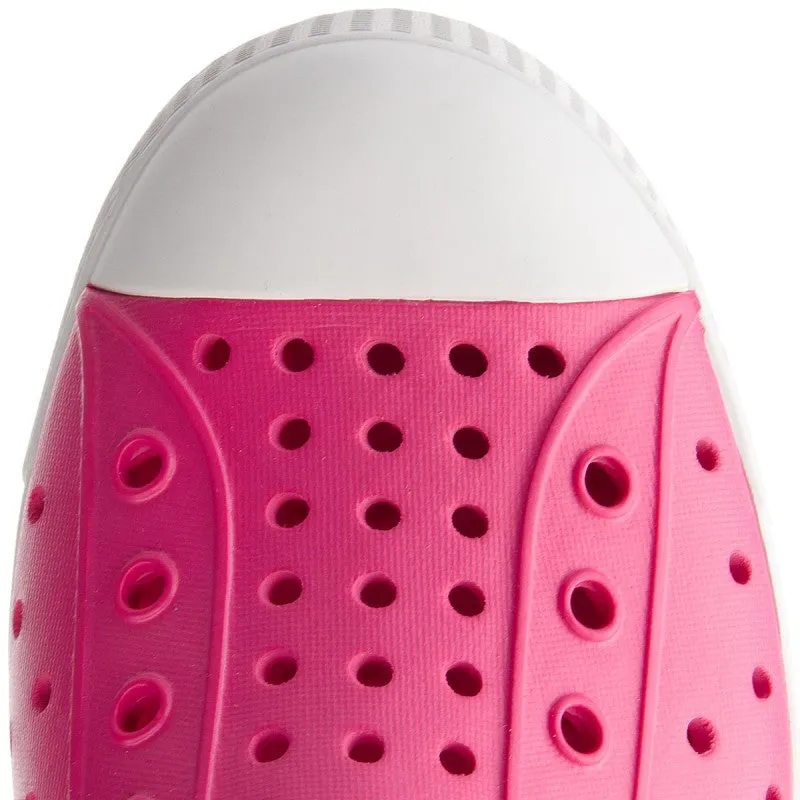 Native Junior's Jefferson Sneaker - Hollywood Pink/Shell White 12100100-5626