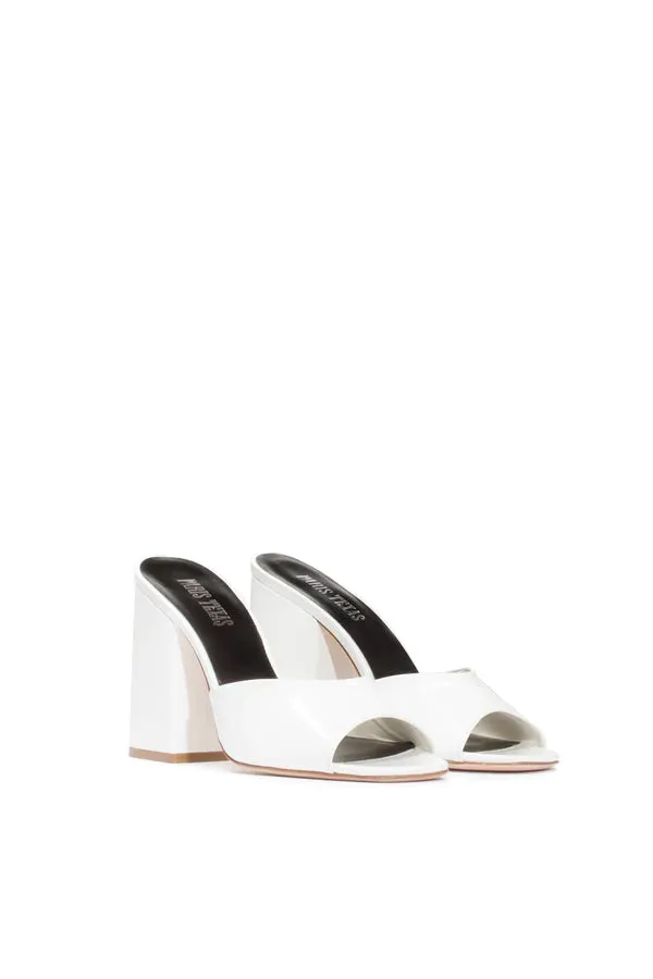 Paris Texas Anja Mule White