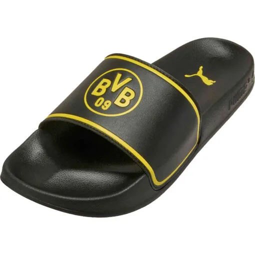 Puma Leadcat 2.0 BVB Borussia Dortmund Slides 106846 01 black/yellow