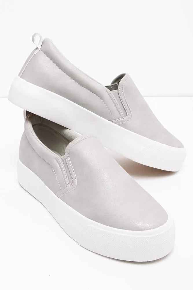 Slip On Sneaker Silver