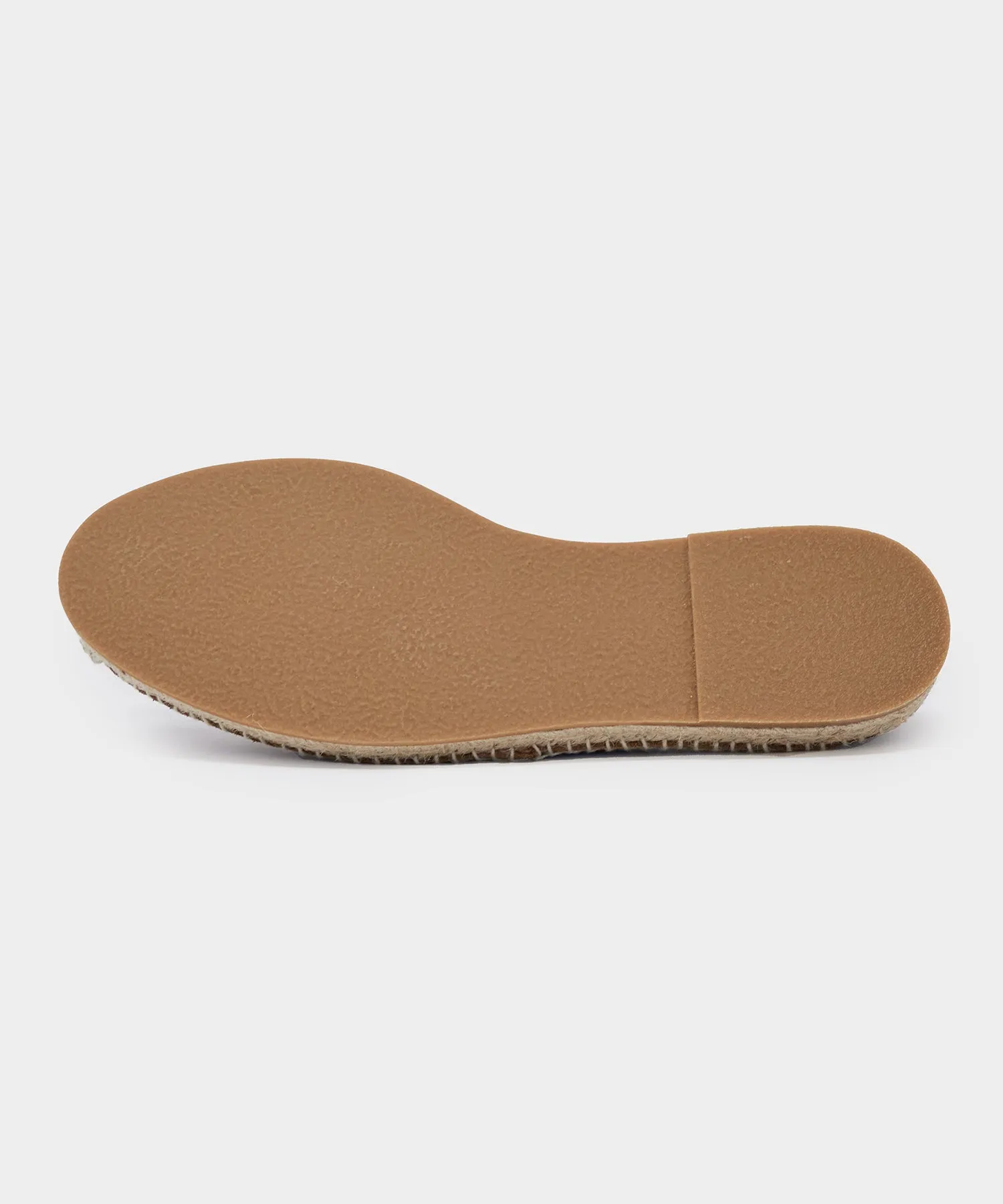 Suede Espadrille in Tobacco