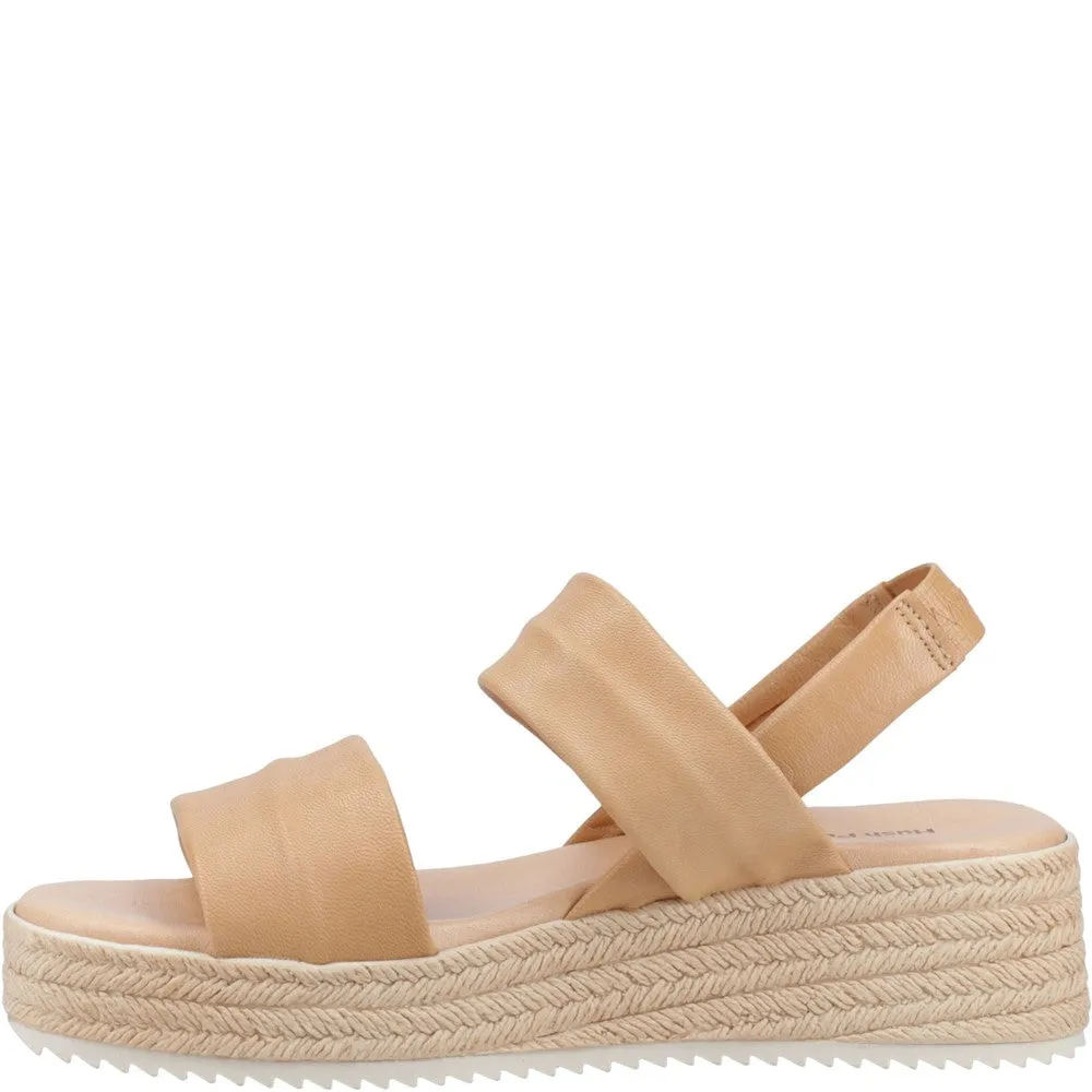 Tan Rachel Platform Sandals