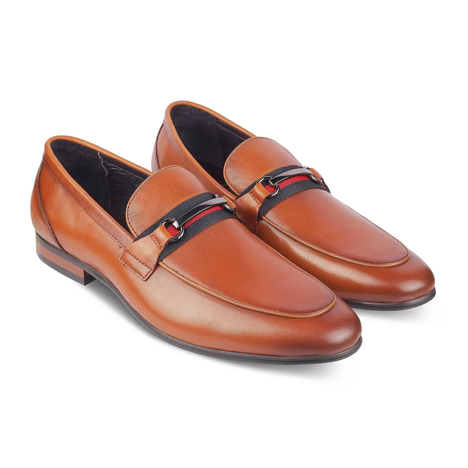 Tresmode Merci Brown Men's Leather Loafers